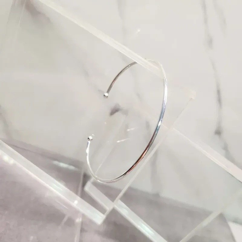 PULSEIRA  PRATA BRAC RÍG  LISA