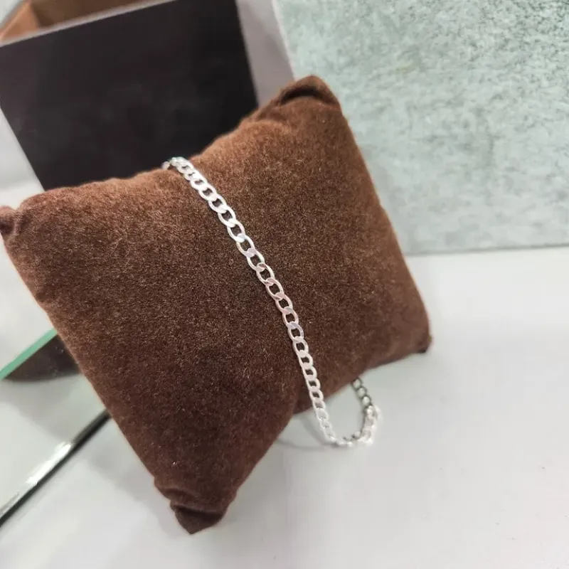 PULSEIRA PRATA MASC CHAPADO