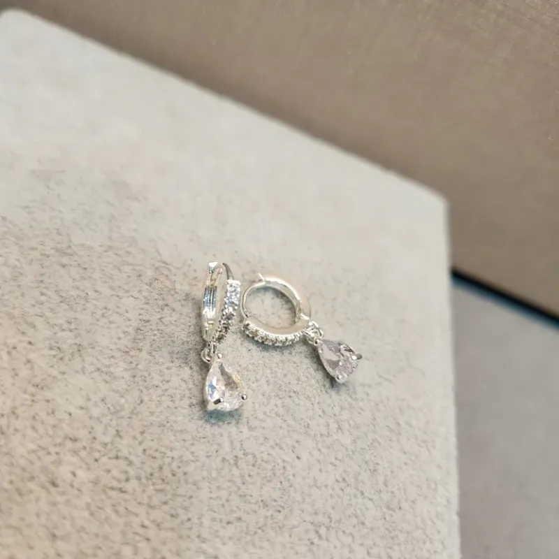 BRINCO OURO ARGOLA TRANQ GOTA