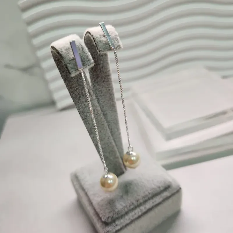 BRINCO PRATA PENDULO PEROLA