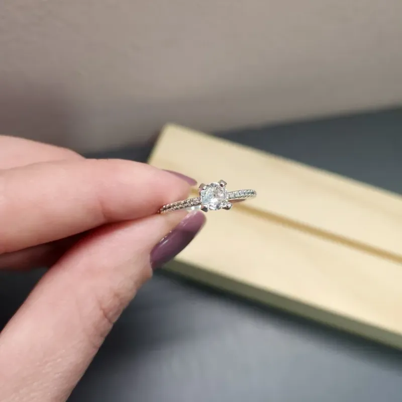 ANEL PRATA CRISTAL CIRC