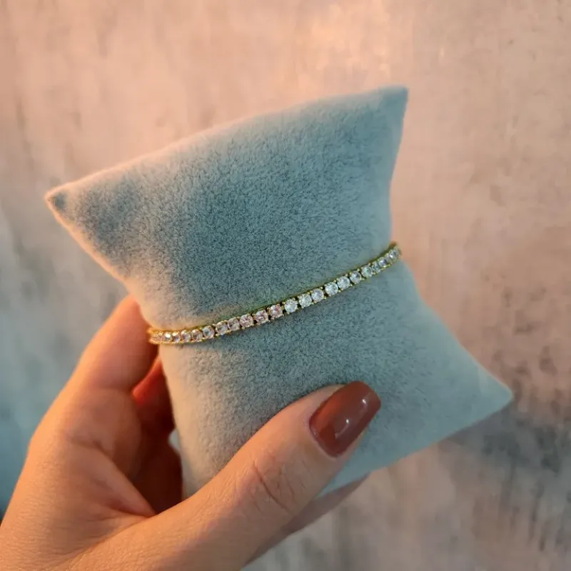 PULSEIRA OURO RIVIERA 4 PONTAS