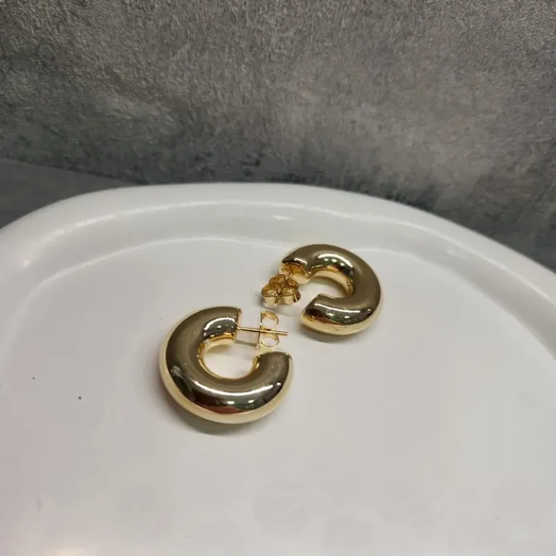 BRINCO OURO ARGOLA GORDINHA