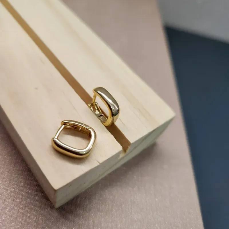 BRINCO OURO ARGOLA RET L P