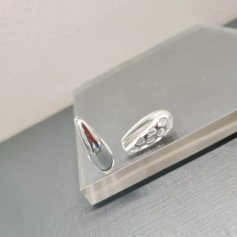 BRINCO PRATA ARGOLA GOTA L M