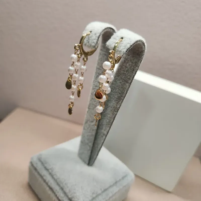 BRINCO OURO  ARGOLA TRANQ PÉROLAS