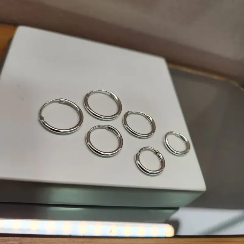 BRINCO PRATA TRIO ARG FIO  CIRC