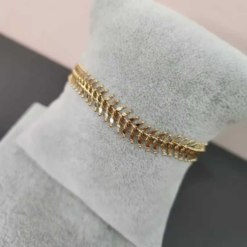 PULSEIRA OURO ESCAMAS