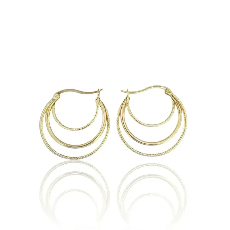 BRINCO OURO ARG 3 FILEIRAS