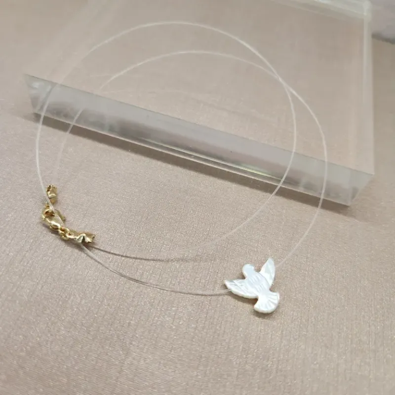 COLAR OURO INV DIVINO MADR