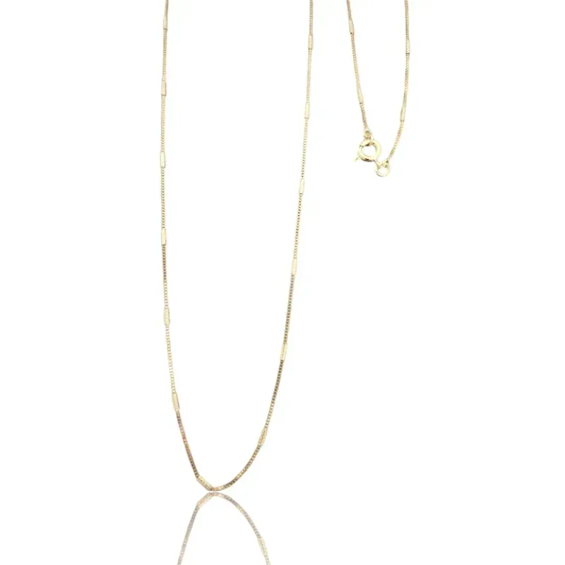 COLAR OURO LONGO VENEZ PINO