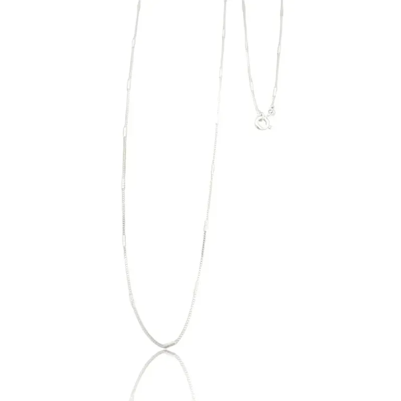 COLAR PRATA LONGO  VENEZ PINO