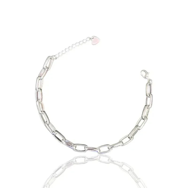 PULSEIRA PRATA RETANGULO