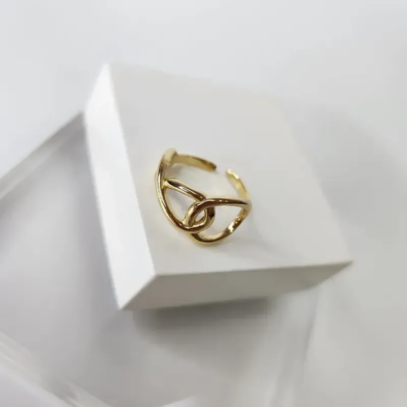 ANEL OURO AJUSTÁVEL NÓ