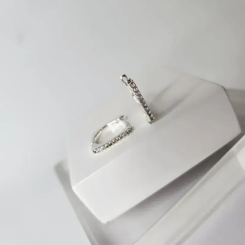 BRINCO PRATA ARGOLA 3 Z G QUAD