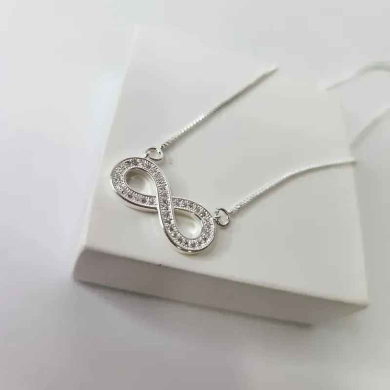 COLAR PRATA INFINITO