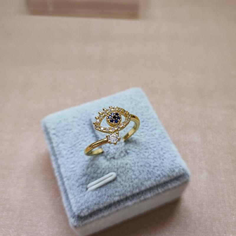 ANEL OURO OLHO GREGO