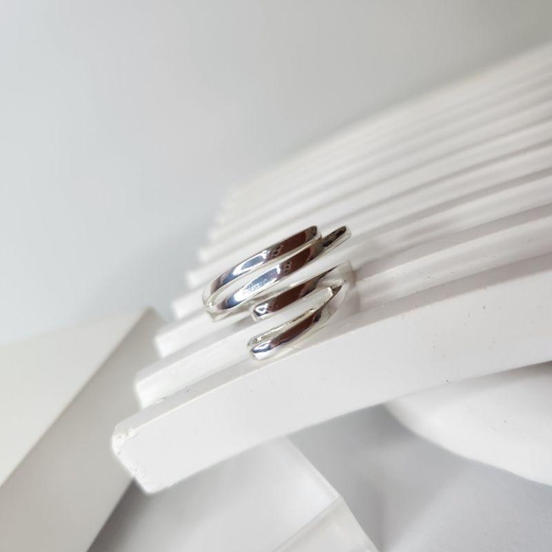 ANEL PRATA AJUSTÁVEL 4 PONTAS