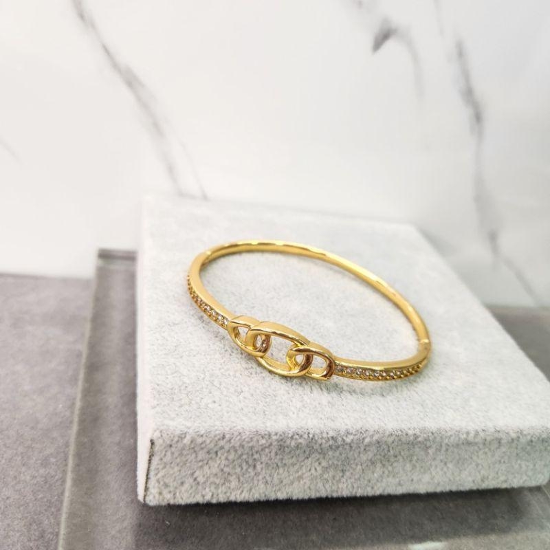 BRACELETE OURO CORR ZIRC