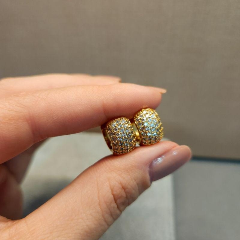 BRINCO ARGOLA OURO GORDINHA Z