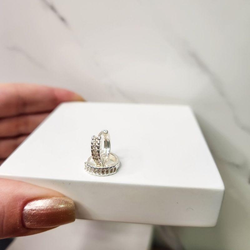 BRINCO ARGOLA PRATA M OND Z