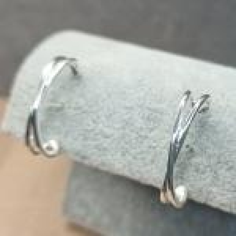 BRINCO EAR HOOK PRATA X	