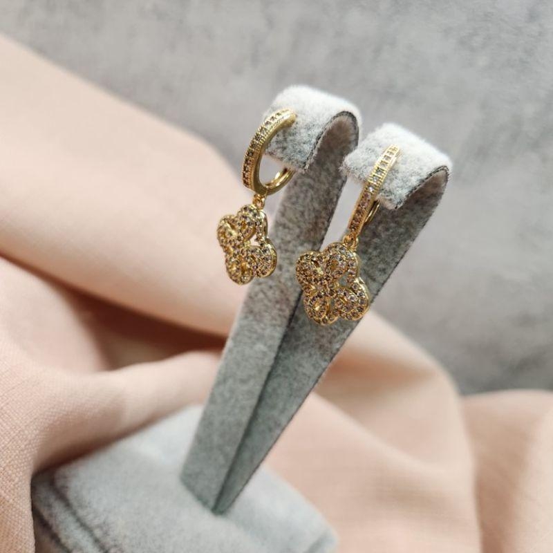 BRINCO OURO ARG TREVO V Z