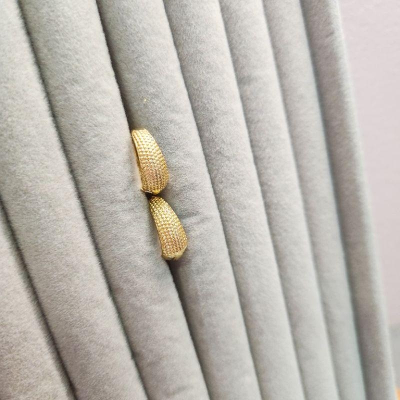 BRINCO OURO ARGOLA CRAQUELADA G