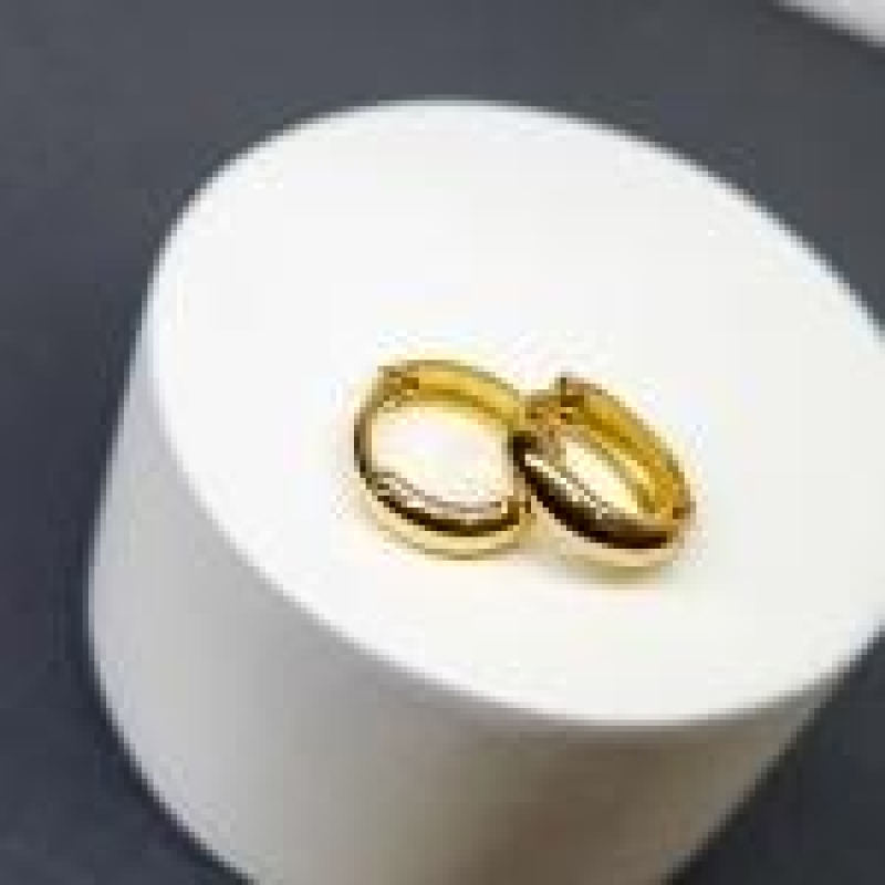 BRINCO OURO ARGOLA  L M