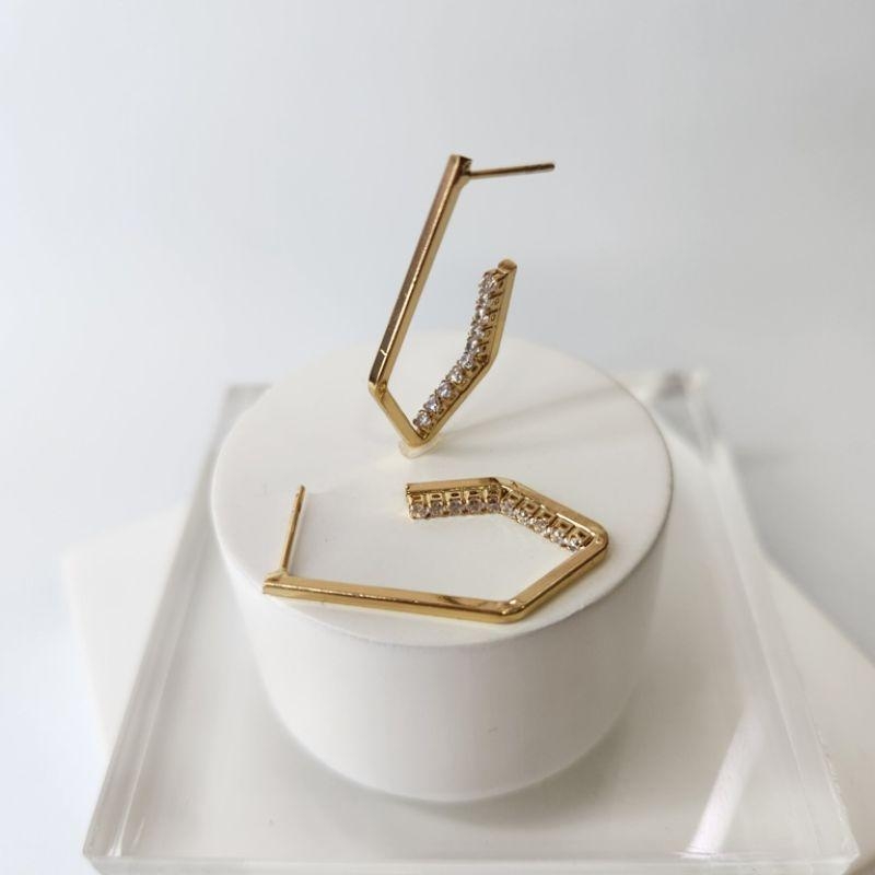 BRINCO OURO ARGOLA LOS Z