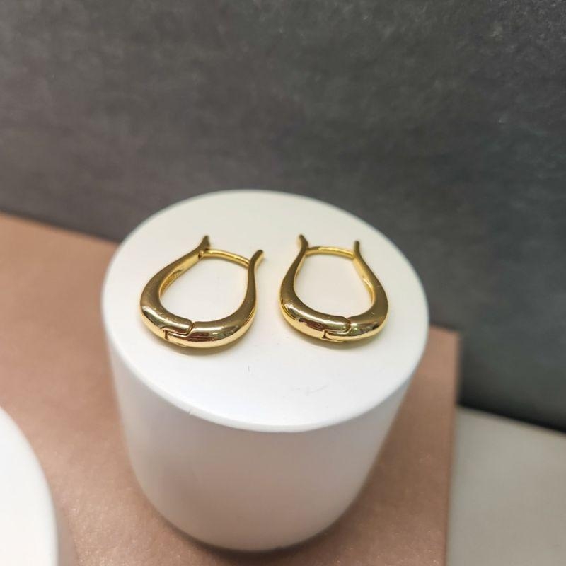 BRINCO OURO ARGOLA PONTAS G