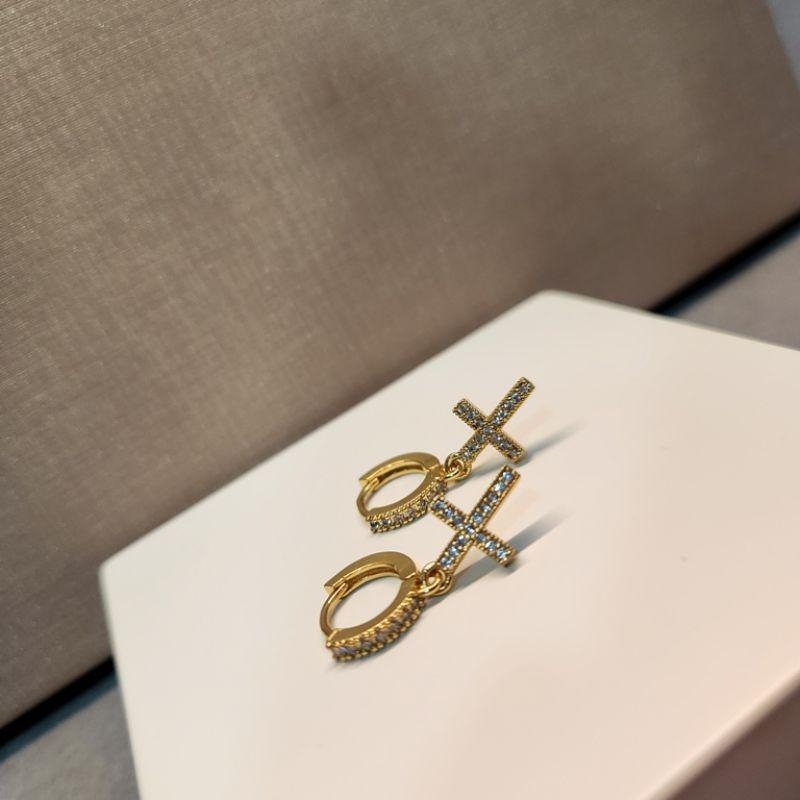 BRINCO OURO ARGOLA TRANQ CRUZ