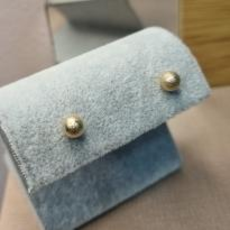 BRINCO OURO BOLA CRAQUELADA M