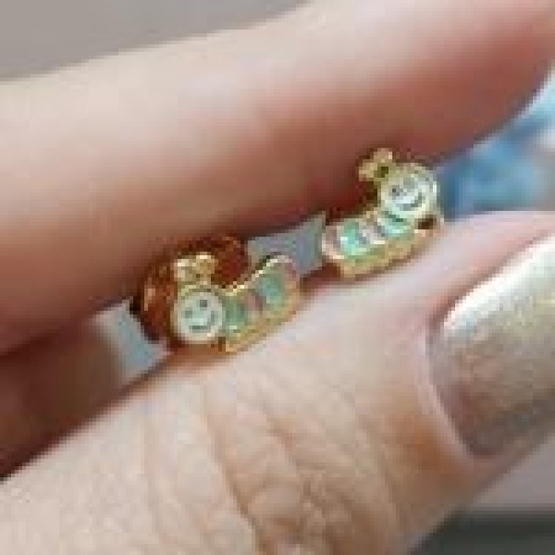 BRINCO OURO CENTOPEIA