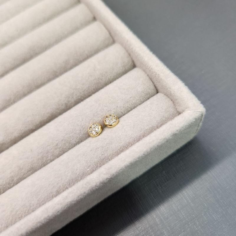 BRINCO OURO CIRC ZIR P