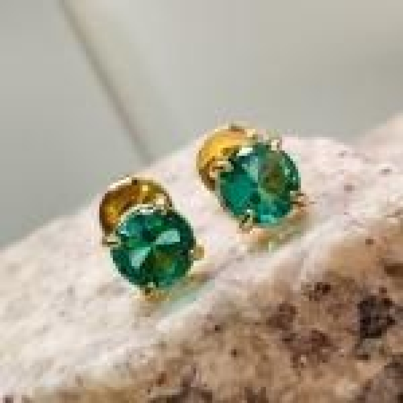 BRINCO OURO CIRCULO M TURMALINA