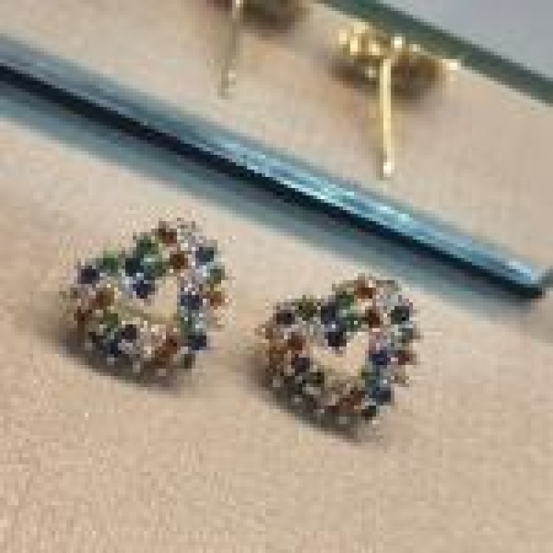 BRINCO OURO CORA RAINBOW	BO2395