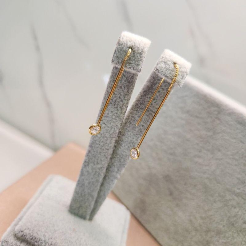 BRINCO OURO DOIS PALITOS