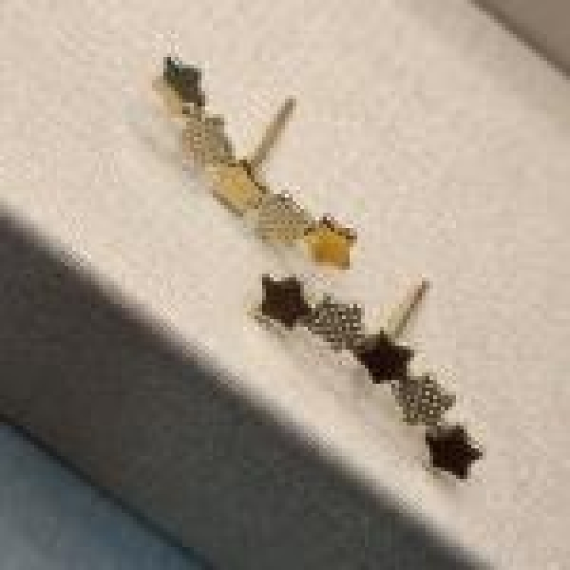BRINCO OURO EAR CUFF ESTRELINHA