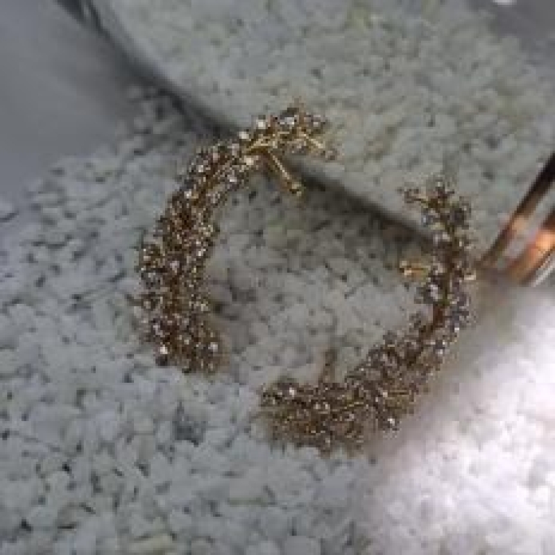 BRINCO OURO EAR CUFF FESTA