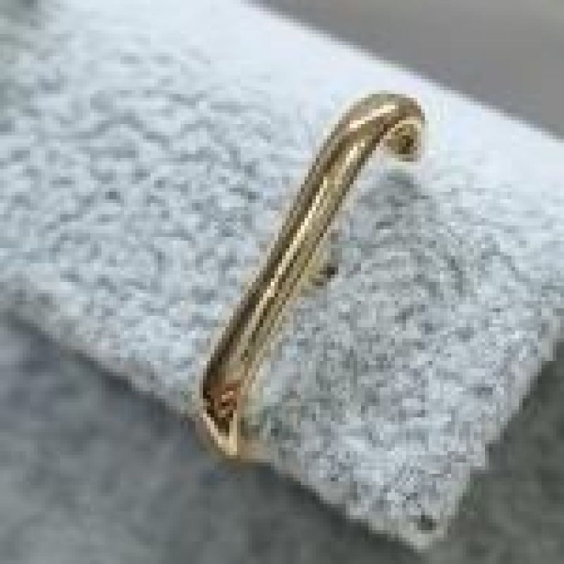 BRINCO OURO EAR HOOK GUTA	