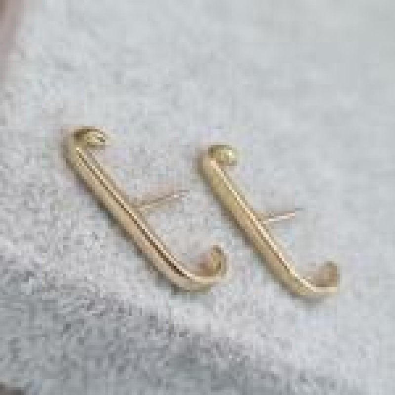 BRINCO OURO EAR HOOK LISO 	
