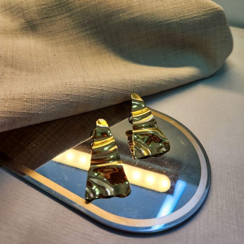 BRINCO OURO ORGANICO TRIANG