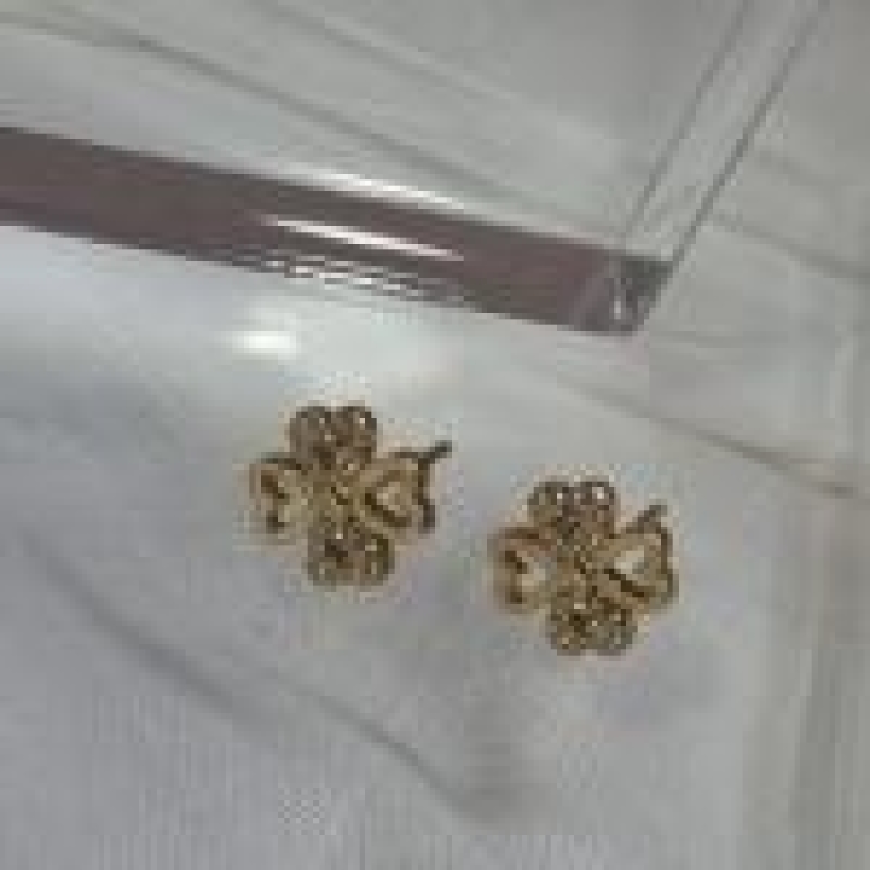 BRINCO OURO TREVO Z	
