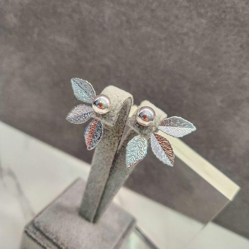 BRINCO PRATA 2 EM 1 FOLHAS