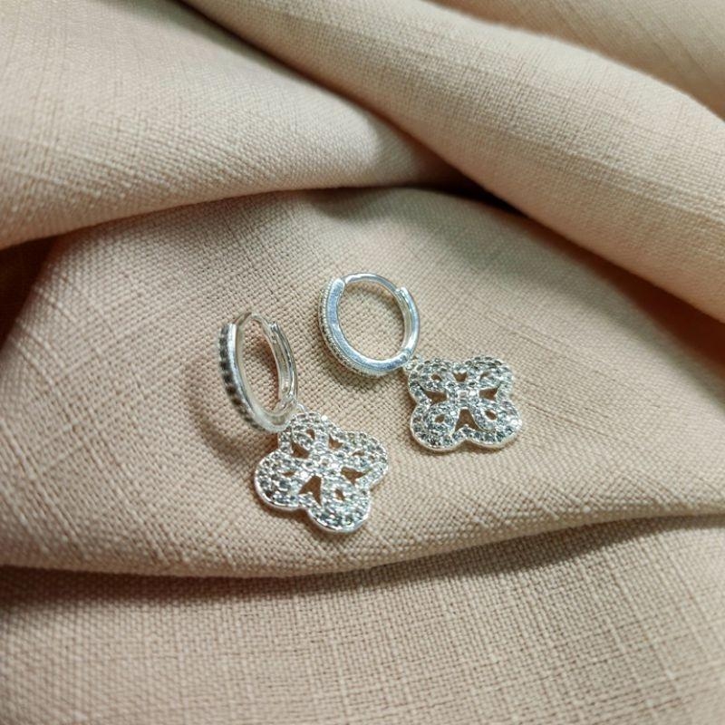 BRINCO PRATA ARG TREVO V Z