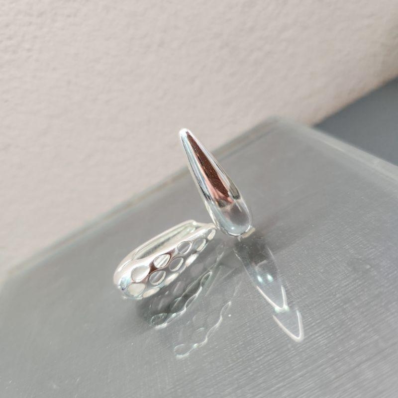 BRINCO PRATA ARGOLA GOTA L G