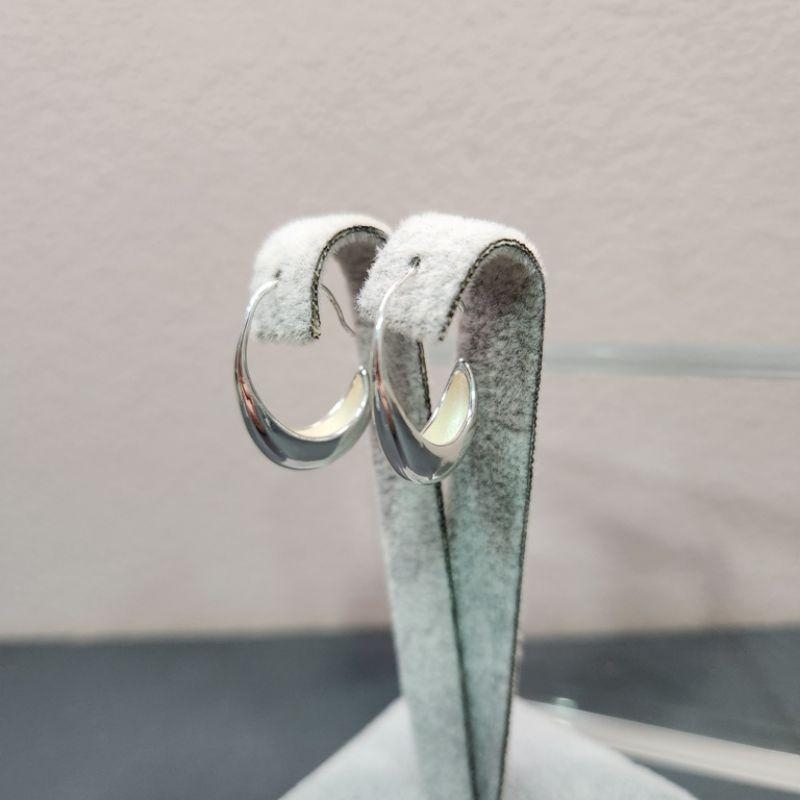 BRINCO PRATA ARGOLA LISA ENCAIXE