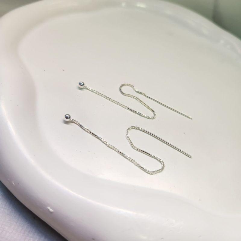 BRINCO PRATA BOLA VENEZIANA