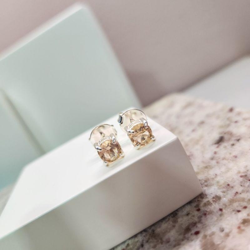 BRINCO PRATA CIRCULO P MORGANITA